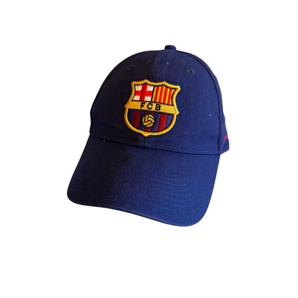 FC Barcelona Nike Legacy91 Adjustable Blue Hat One Size Fits Most - Picture 1 of 5